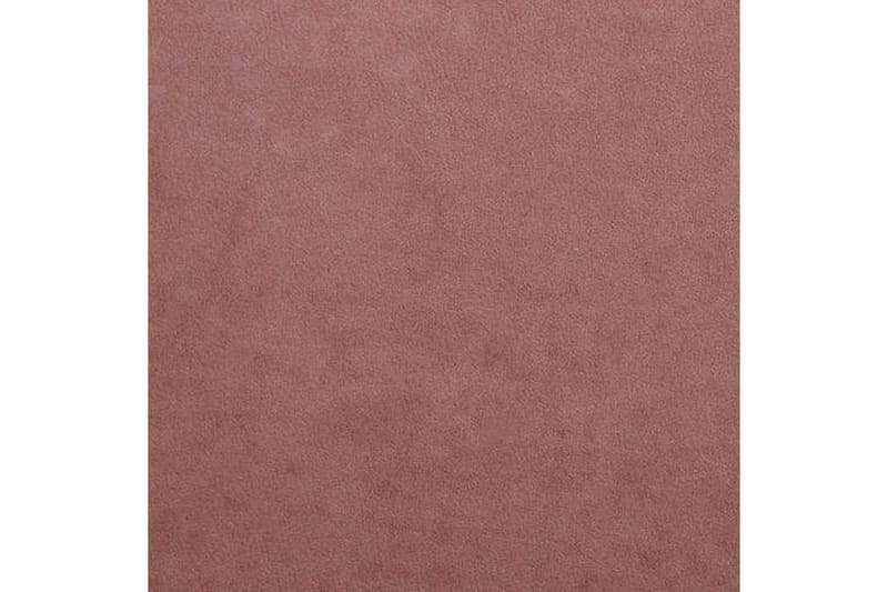 Gaja 2-sits Bäddsoffa Rundade Armstöd i Tyg - Rosa - Möbler - Vardagsrum - Bäddsoffor - 2-sits bäddsoffa