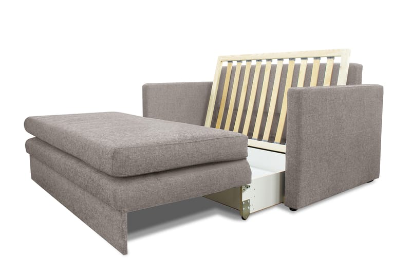 MARTYN Bäddsoffa Gråbeige - Möbler - Vardagsrum - Bäddsoffor - 2-sits bäddsoffa