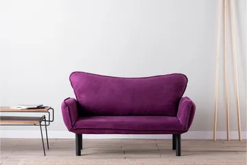 Mezonzo 2-sits Bäddsoffa - Lila - Möbler - Vardagsrum - Bäddsoffor - 2-sits bäddsoffa