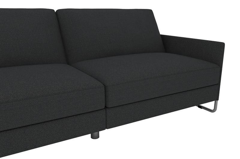PEMBROKE 2-sits Bäddsoffa Grå - Dorel Home - Möbler - Vardagsrum - Bäddsoffor - 2-sits bäddsoffa