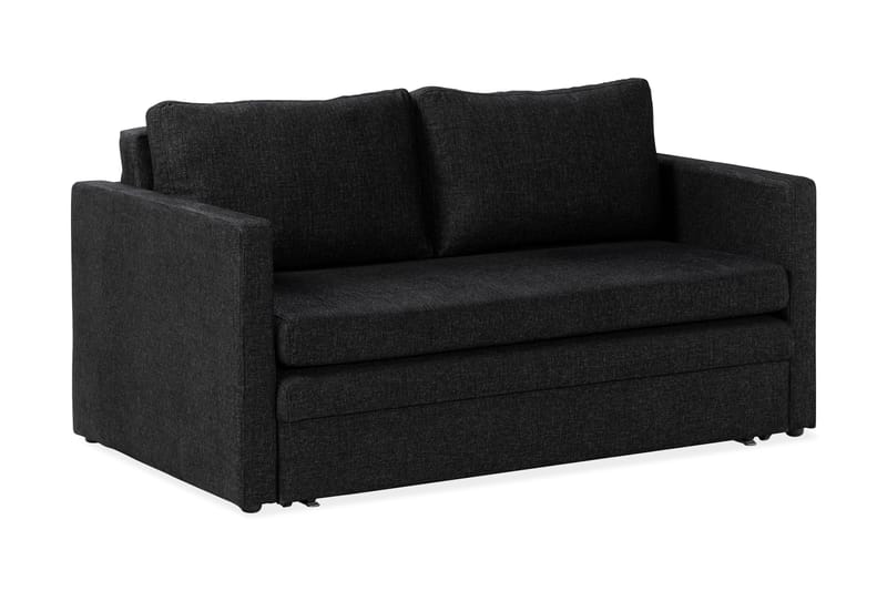 Willhelm Liten Bäddsoffa 2-sits Framåtbäddad - Mörkgrå - Möbler - Vardagsrum - Bäddsoffor - 2-sits bäddsoffa