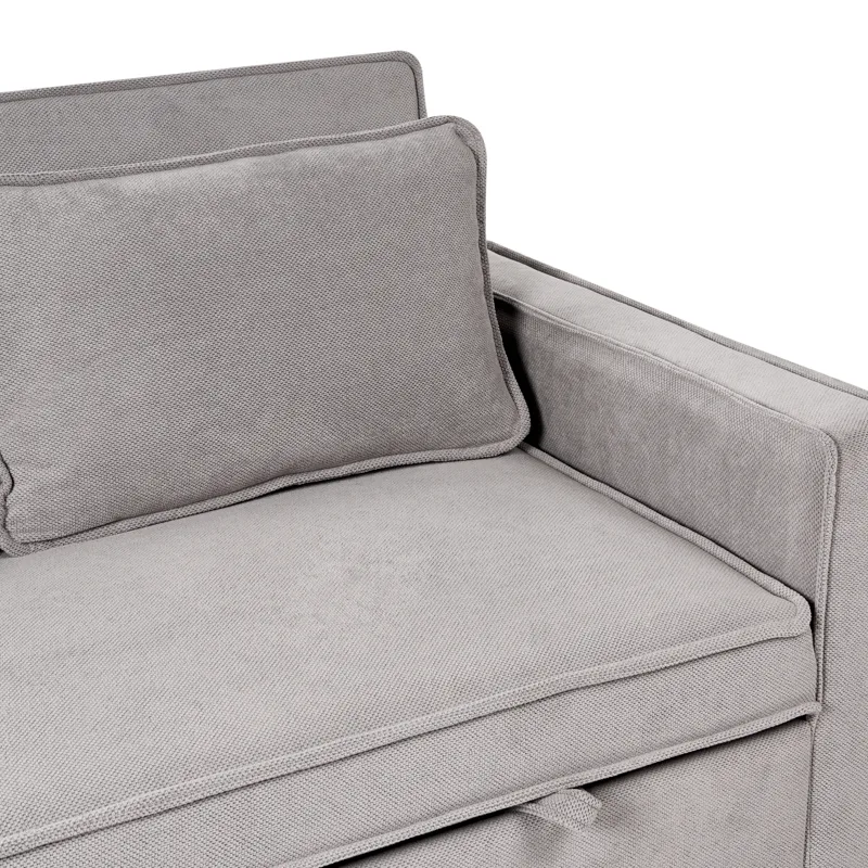 2-sits soffa Uttela - Grå - Möbler - Vardagsrum - Bäddsoffor