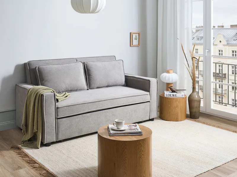 2-sits soffa Uttela - Grå - Möbler - Vardagsrum - Bäddsoffor