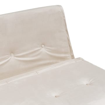 2-sits soffa Vestfold - Beige, guld - Möbler - Vardagsrum - Bäddsoffor