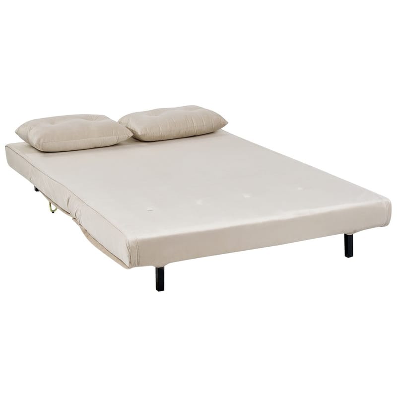 2-sits soffa Vestfold - Beige, guld - Möbler - Vardagsrum - Bäddsoffor
