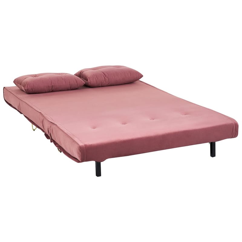 2-sits soffa Vestfold - Rosa, guld - Möbler - Vardagsrum - Soffor - 2-sits soffor