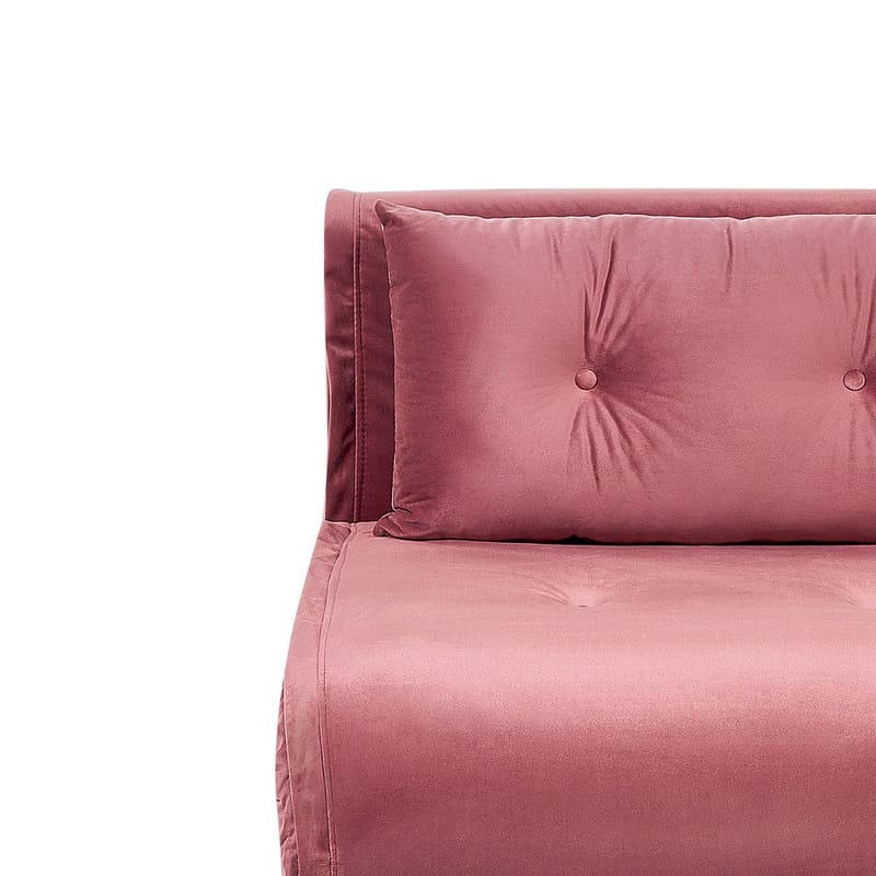 2-sits soffa Vestfold - Rosa, guld - Möbler - Vardagsrum - Soffor - 2-sits soffor