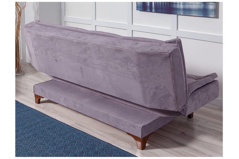 AMINAT Bäddsoffa 3-sits Grå - Möbler - Vardagsrum - Bäddsoffor - 3-sits bäddsoffa