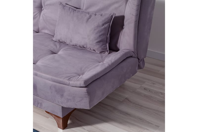 AMINAT Bäddsoffa 3-sits Grå - Möbler - Vardagsrum - Bäddsoffor - 3-sits bäddsoffa