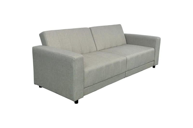 Bäddsoffa utan divan & schäslong Loft24 Bäddsoffa Loft24 Allie II Brown Velvet - Möbler - Vardagsrum - Bäddsoffor - 3-sits bäddsoffa