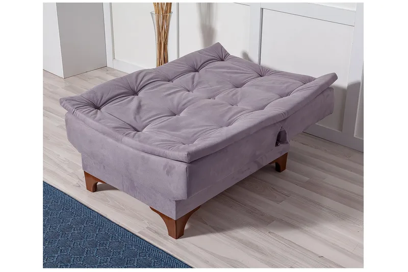 Elsis Bäddsoffa 3-sits - Grå - Möbler - Vardagsrum - Bäddsoffor - 3-sits bäddsoffa