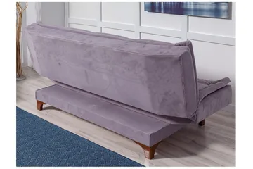 Elsis Bäddsoffa 3-sits - Grå - Möbler - Vardagsrum - Bäddsoffor - 3-sits bäddsoffa