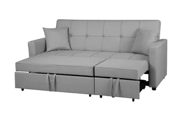 Glomma Bäddsoffa 207 cm - Grå - Möbler - Vardagsrum - Bäddsoffor - 3-sits bäddsoffa