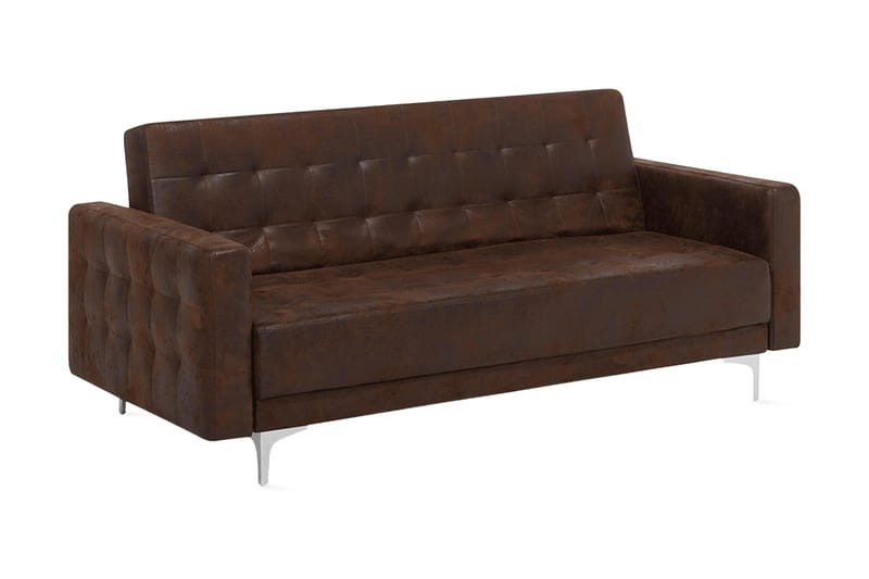 KIEFF Bäddsoffa Brun - Möbler - Vardagsrum - Bäddsoffor - 3-sits bäddsoffa