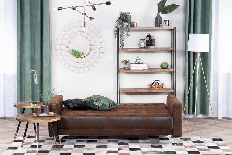 KIEFF Bäddsoffa Brun - Möbler - Vardagsrum - Bäddsoffor - 3-sits bäddsoffa