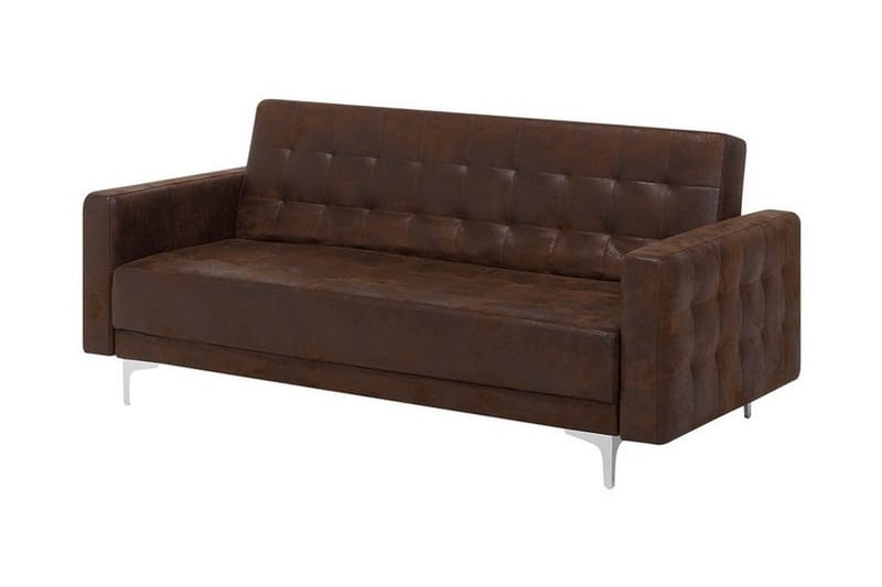 KIEFF Bäddsoffa Brun - Möbler - Vardagsrum - Bäddsoffor - 3-sits bäddsoffa