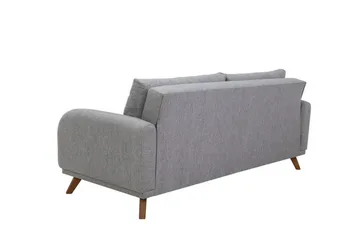 Malkiat Bäddsoffa - Grå - Möbler - Vardagsrum - Bäddsoffor - 3-sits bäddsoffa