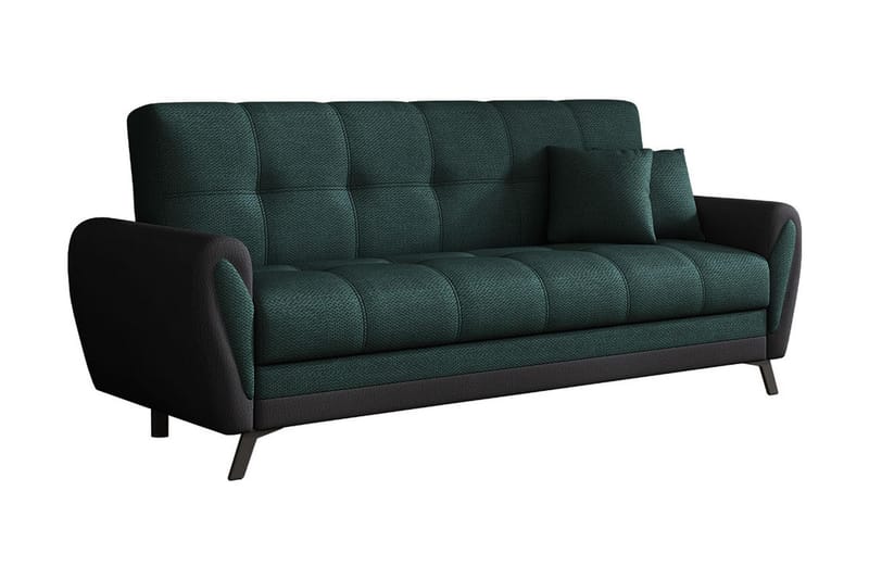 MARANGA 3-sits Bäddsoffa - Grön - Möbler - Vardagsrum - Bäddsoffor - 3-sits bäddsoffa