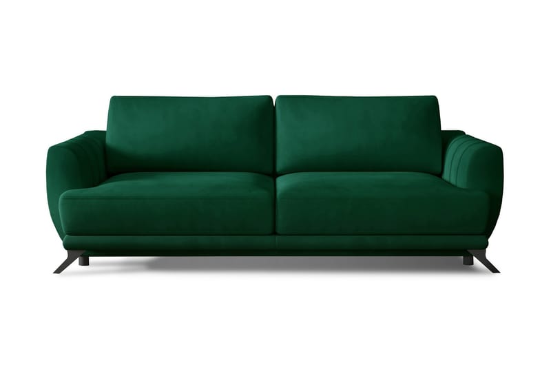 Megis 3-sits Bäddsoffa - Grön - Möbler - Vardagsrum - Bäddsoffor - 3-sits bäddsoffa