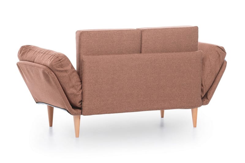 Mezonzo 3-sits Fällbar Längsbäddad Bäddsoffa 70x200 cm i Tyg - Brun - Möbler - Vardagsrum - Bäddsoffor - 3-sits bäddsoffa