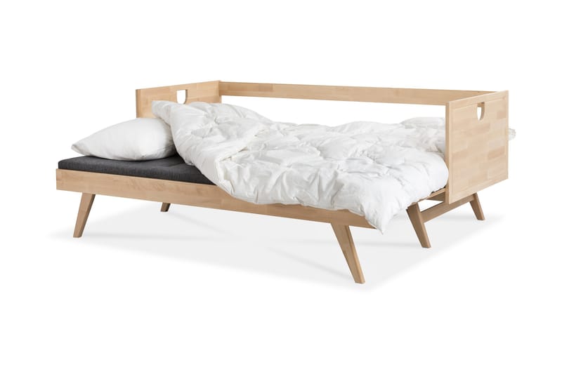 NOTTE Bäddsoffa Ram 200 cm Björk - Möbler - Vardagsrum - Bäddsoffor - 3-sits bäddsoffa