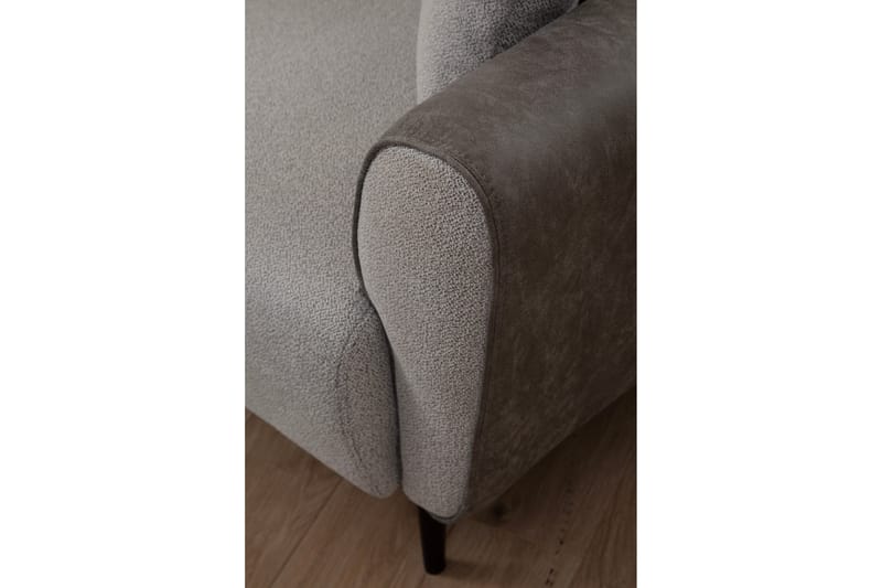 Rebelo 3-sits Bäddsoffa - Grå - Möbler - Vardagsrum - Bäddsoffor - 3-sits bäddsoffa
