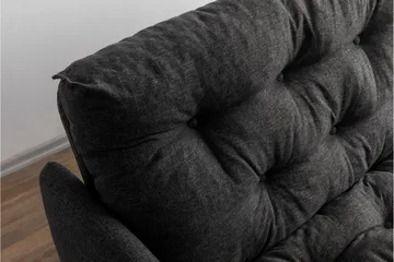 Renge Bäddsoffa - Mörkgrå - Möbler - Vardagsrum - Bäddsoffor - 3-sits bäddsoffa