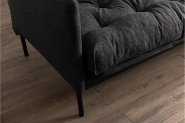 Renge Bäddsoffa - Mörkgrå - Möbler - Vardagsrum - Bäddsoffor - 3-sits bäddsoffa