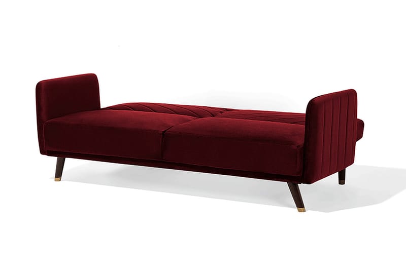 Senja Bäddsoffa 200 cm - Röd - Möbler - Vardagsrum - Bäddsoffor - 3-sits bäddsoffa
