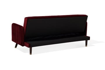 Senja Bäddsoffa 200 cm - Röd - Möbler - Vardagsrum - Bäddsoffor - 3-sits bäddsoffa