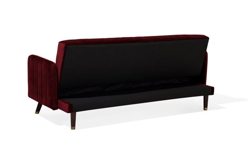 Senja Bäddsoffa 200 cm - Röd - Möbler - Vardagsrum - Bäddsoffor - 3-sits bäddsoffa