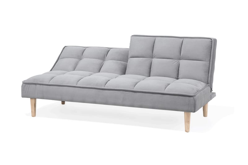 Siljan 3-sits Rektangulär Längsbäddad Bäddsoffa 105x177 cm i Tyg - Grå - Möbler - Vardagsrum - Bäddsoffor - 3-sits bäddsoffa