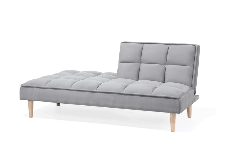 Siljan 3-sits Rektangulär Längsbäddad Bäddsoffa 105x177 cm i Tyg - Grå - Möbler - Vardagsrum - Bäddsoffor - 3-sits bäddsoffa