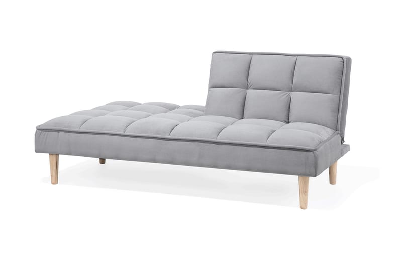 Siljan 3-sits Rektangulär Längsbäddad Bäddsoffa 105x177 cm i Tyg - Grå - Möbler - Vardagsrum - Bäddsoffor - 3-sits bäddsoffa