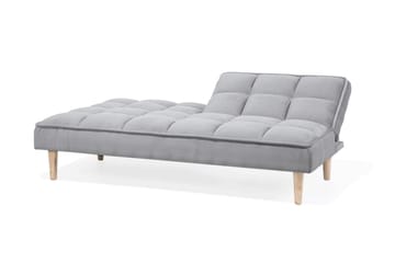 Siljan 3-sits Rektangulär Längsbäddad Bäddsoffa 105x177 cm i Tyg - Grå - Möbler - Vardagsrum - Bäddsoffor - 3-sits bäddsoffa