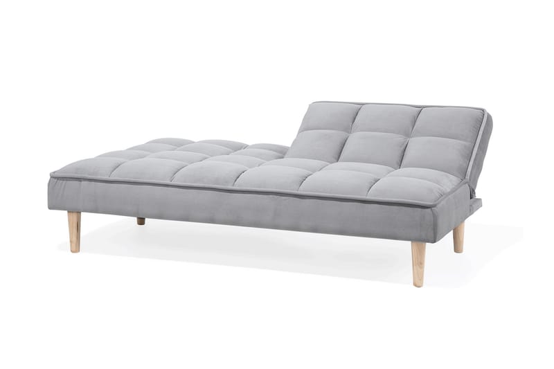 Siljan 3-sits Rektangulär Längsbäddad Bäddsoffa 105x177 cm i Tyg - Grå - Möbler - Vardagsrum - Bäddsoffor - 3-sits bäddsoffa