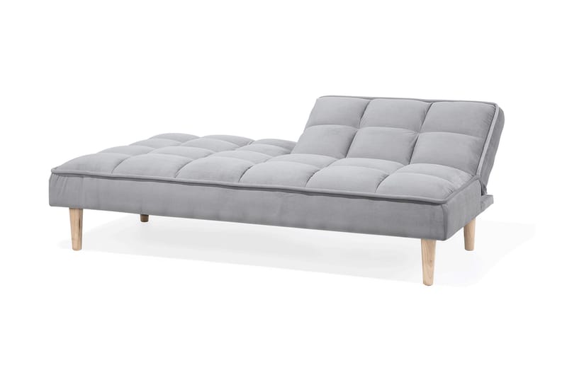Siljan 3-sits Rektangulär Längsbäddad Bäddsoffa 105x177 cm i Tyg - Grå - Möbler - Vardagsrum - Bäddsoffor - 3-sits bäddsoffa