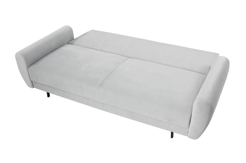 SILVIA Bäddsoffa 226x98x95 cm - Blå - Möbler - Vardagsrum - Bäddsoffor - 3-sits bäddsoffa