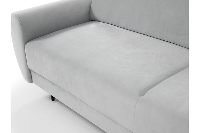 SILVIA Bäddsoffa 226x98x95 cm - Blå - Möbler - Vardagsrum - Bäddsoffor - 3-sits bäddsoffa
