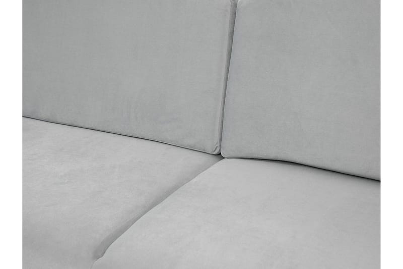 Silvia Bäddsoffa 226x98x95 cm LED-belysning - Blå - Möbler - Vardagsrum - Bäddsoffor - 3-sits bäddsoffa