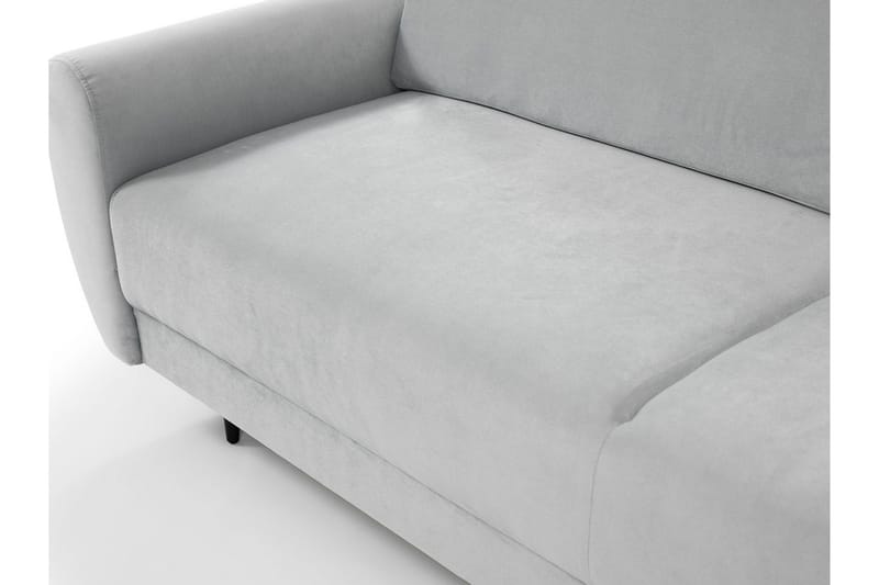 Silvia Bäddsoffa 226x98x95 cm LED-belysning - Blå - Möbler - Vardagsrum - Bäddsoffor - 3-sits bäddsoffa