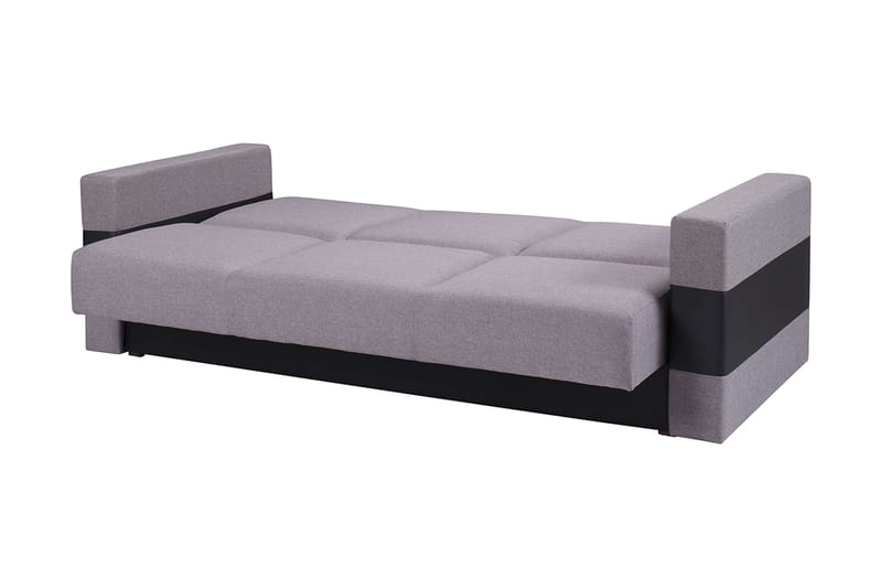 SQUARE Bäddsoffa 222x97x88 cm - Beige/Grå - Möbler - Vardagsrum - Bäddsoffor - 3-sits bäddsoffa