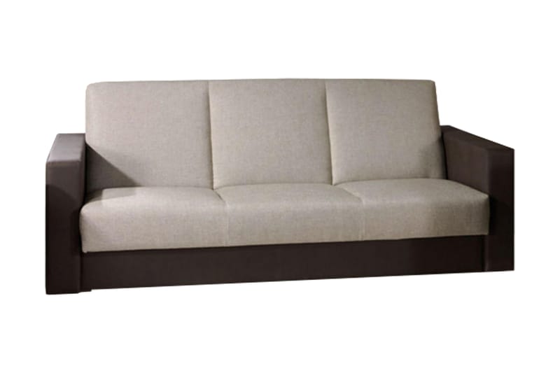 SQUARE Bäddsoffa 222x97x88 cm - Beige/Grå - Möbler - Vardagsrum - Bäddsoffor - 3-sits bäddsoffa