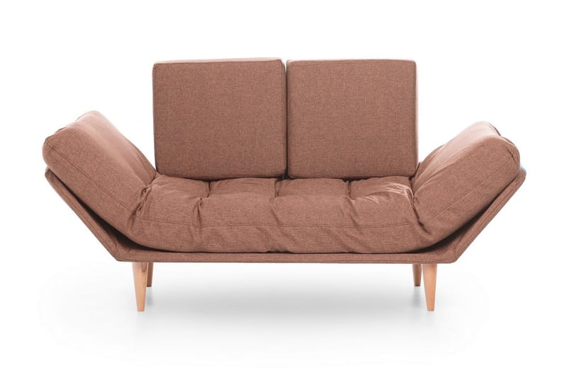 TURIELLOS 3-sits Bäddsoffa Brun - Möbler - Vardagsrum - Bäddsoffor - 3-sits bäddsoffa