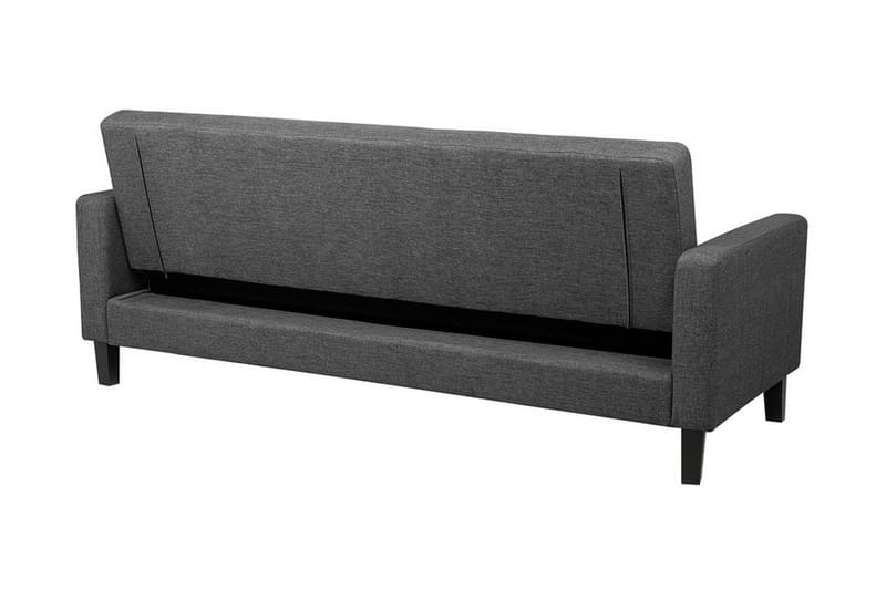 Vehkoo 3-sits Bäddbar Längsbäddad Bäddsoffa 108x178 cm i Tyg - Grå - Möbler - Vardagsrum - Bäddsoffor - 3-sits bäddsoffa