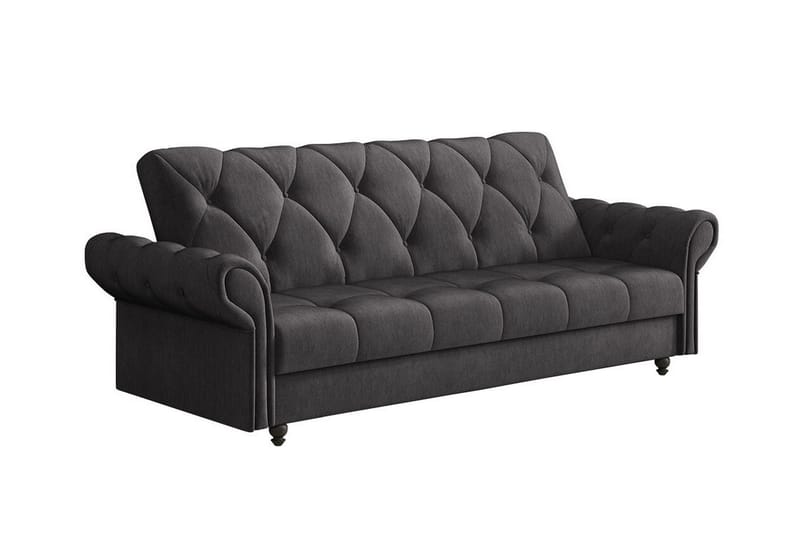 3-sits Denegal Bäddsoffa Mörkbrun - Möbler - Vardagsrum - Bäddsoffor