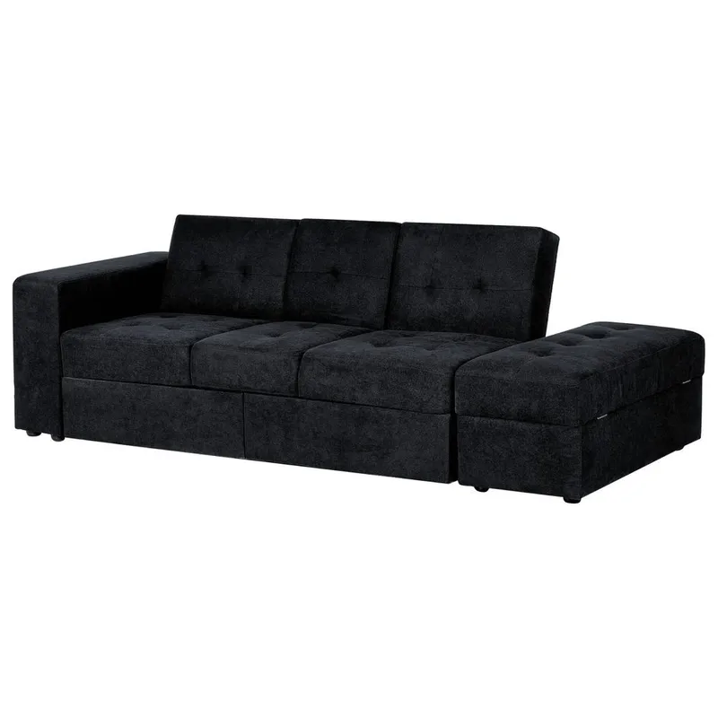 3-sits soffa Falster - Svart - Möbler - Vardagsrum - Bäddsoffor