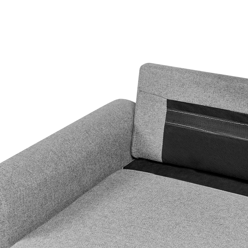 3-sits soffa Nassjo Högervänd - Grå - Möbler - Vardagsrum - Bäddsoffor