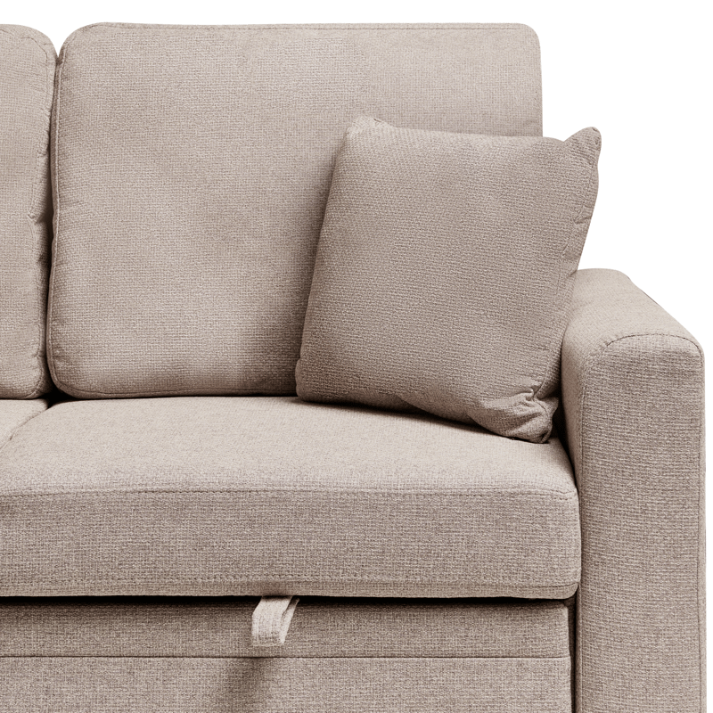 3-sits soffa Nassjo Högervänd - Ljusbrun - Möbler - Vardagsrum - Bäddsoffor