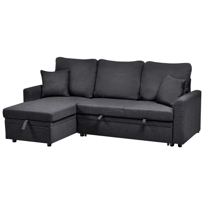 3-sits soffa Nassjo Högervänd - Svart - Möbler - Vardagsrum - Bäddsoffor